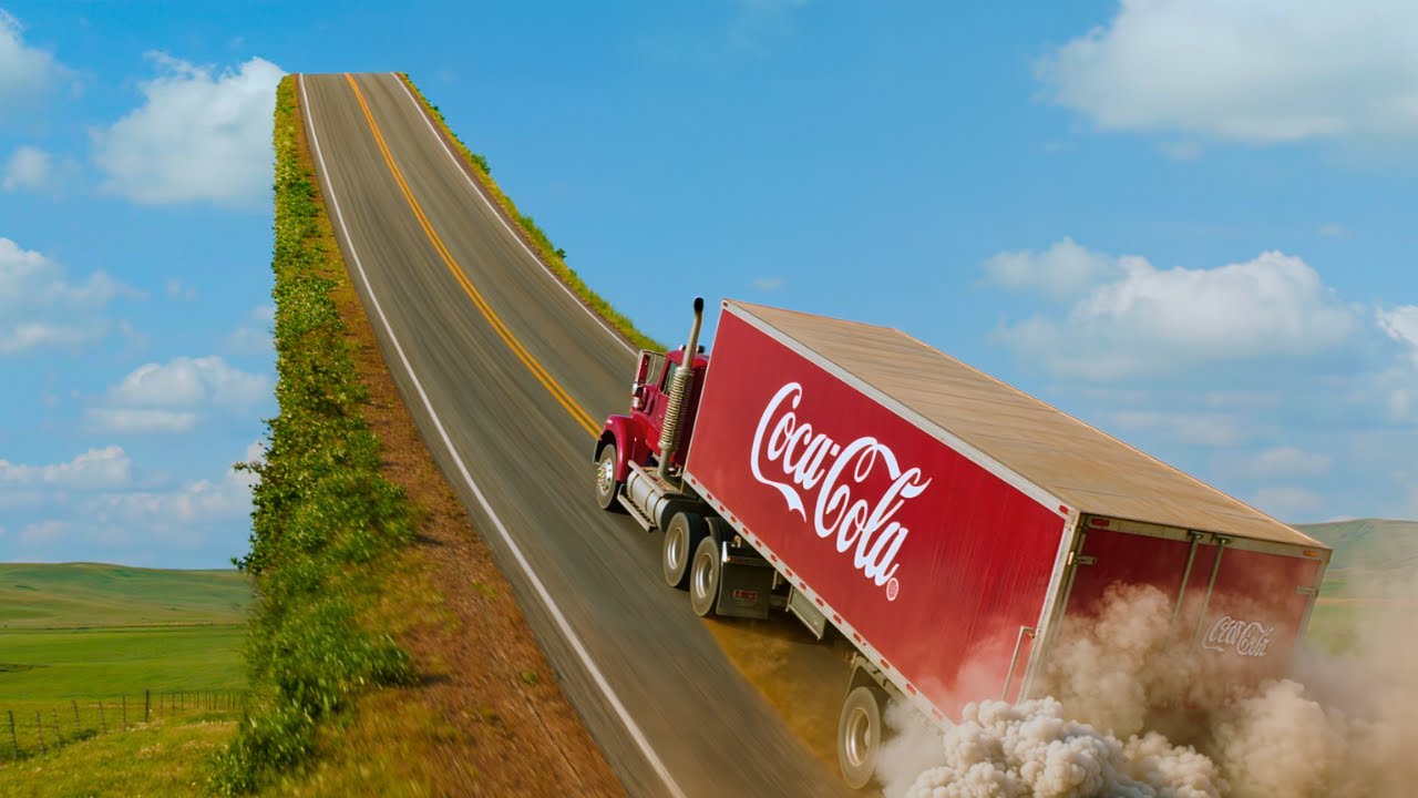 TRUCKS vs DANGEROUS GIANT BULGE | Beamng.Drive #01