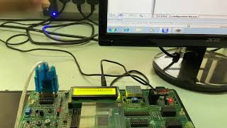 Part B-Exp 5: Demonstration of UART-Displaying Hello World using LPC1768