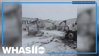 Lake-effect snow blankets upstate New York