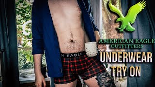 American Eagle men’s underwear try on review