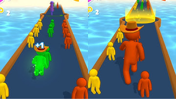 GIANT RUSH 💪🏻 🆕UPDATE, Max Level IOS Android All Levels Gameplay Walkthrough Level 7-8