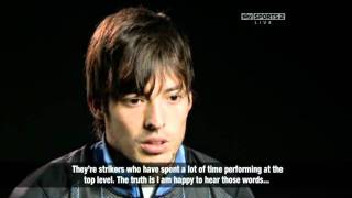 David Silva - before the CL match against Villarreal