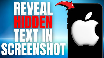 [UPDATED] How to REVEAL HIDDEN TEXT in a SCREENSHOT on iPhone! (EASY GUIDE) [2025]