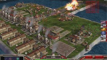CHINA Nuke - Command & Conquer Generals Zero Hour - 1 vs 5 HARD Gameplay
