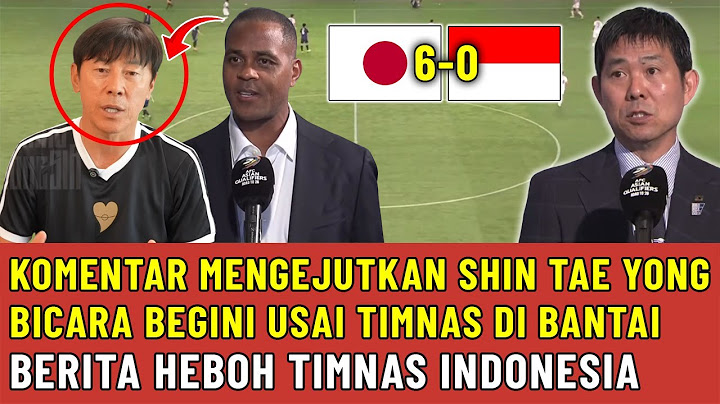 🔴KOMENTAR MENGEJUTKAN SHIN TAE YONG BICARA BEGINI USAI TIMNAS DI BANTAI JEPANG DI KUALIFIKASI PILDUN