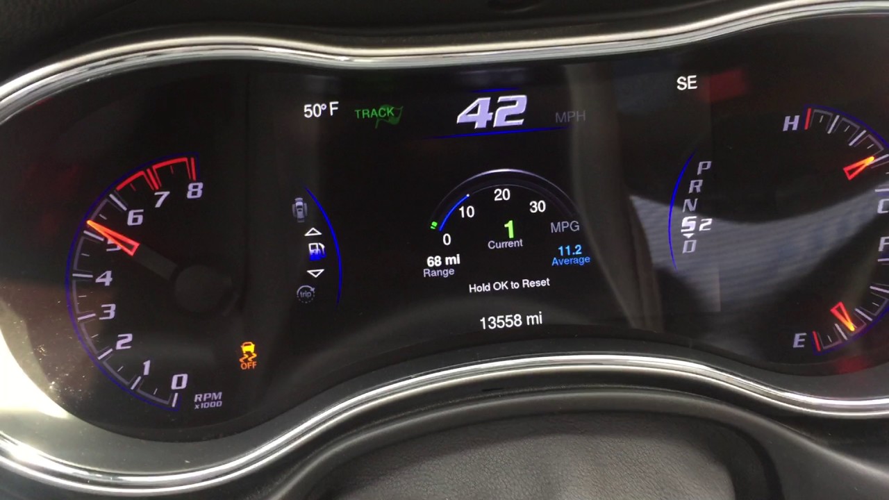 2015 Jeep SRT Track Mode (Hard Shift)