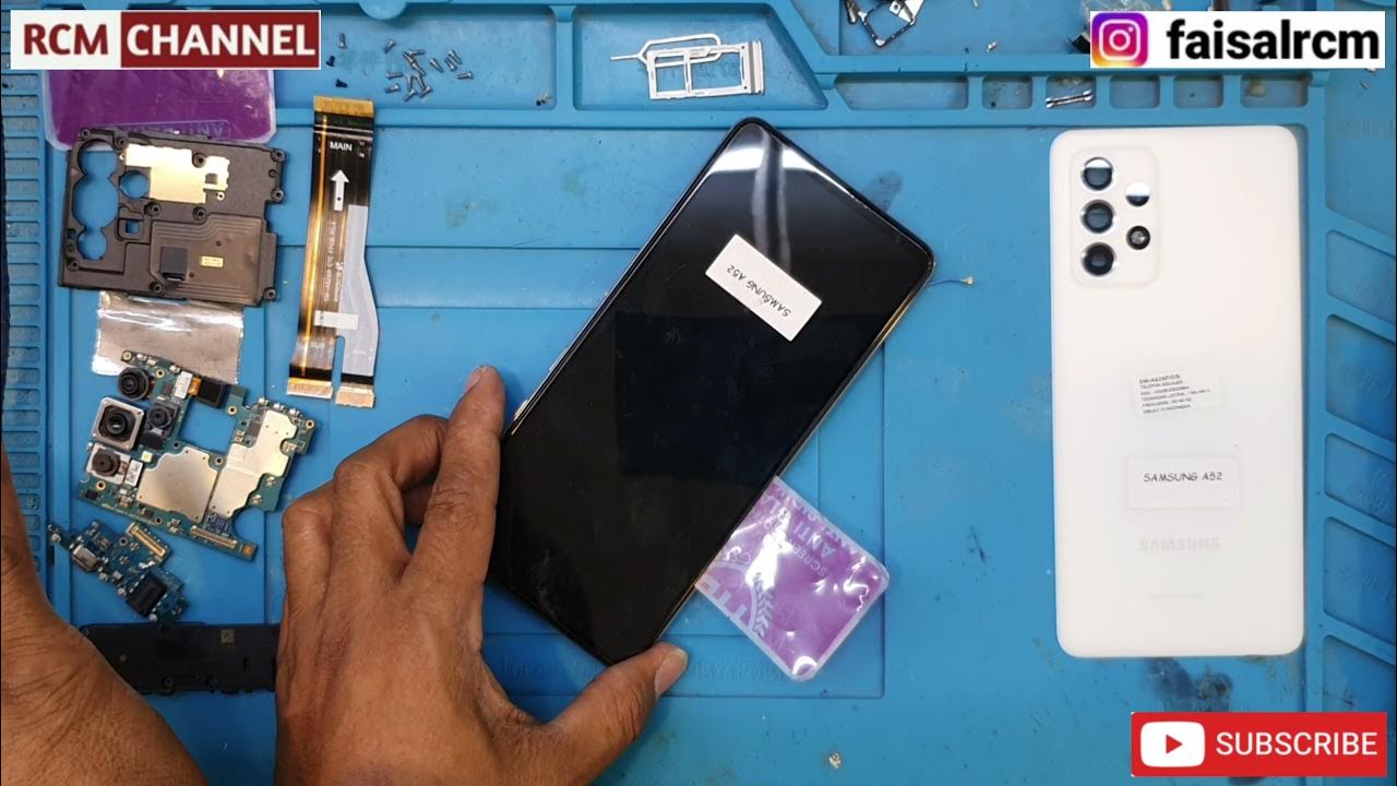 DISASSEMBLY SAMSUNG GALAXY A5 (A500F) - YouTube