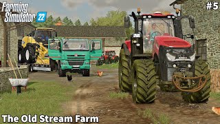 New Forage Harvester, Spreading Slurry, CornSilage│The Old Stream│FS 22│Timelapse#5