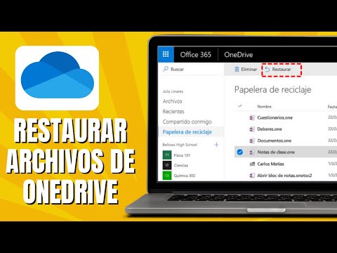 Cómo RESTAURAR Archivos De ONEDRIVE | Recuperar Archivos De ONEDRIVE