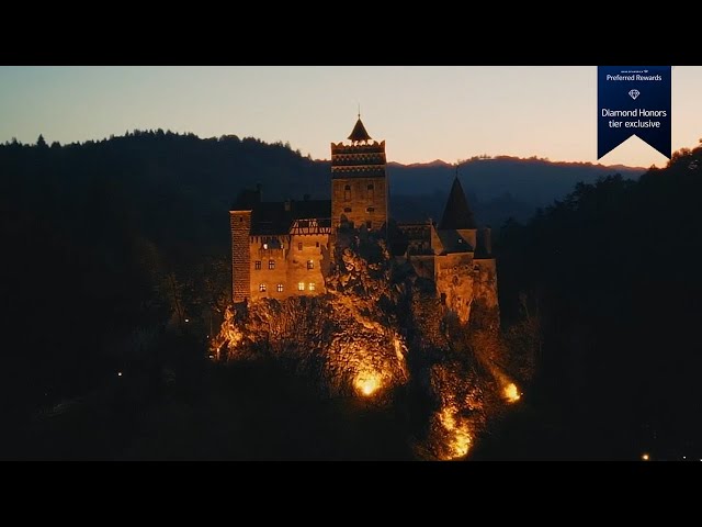 The Legend of Dracula at Romania's Bran Castle, Transylvania