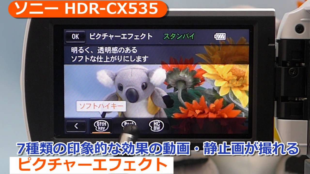 ソニー ハンディカム HDR-CX535 (カメラのキタムラ動画_SONY)