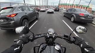 Chill Ride Through the City on my Harley Street 500