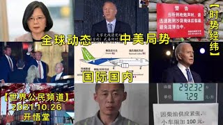 【时势经纬】KWT2812全球动态-中美局势-国际国内20211026-1【开悟堂-世界公民频道】