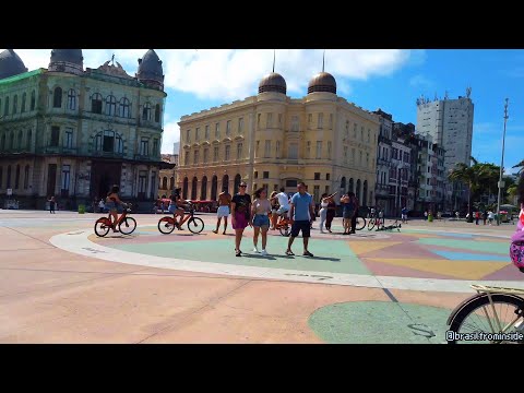 Recife: The "Brazilian Venice" - One of Brazil's Main Capitals | [4K Ultra HD] Walking Tour