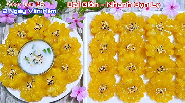 BÁNH CHUỐI BỘT BÁNG. Cách Làm Rất Dễ Bánh Dai Giòn Mềm Ăn Rất Ngon