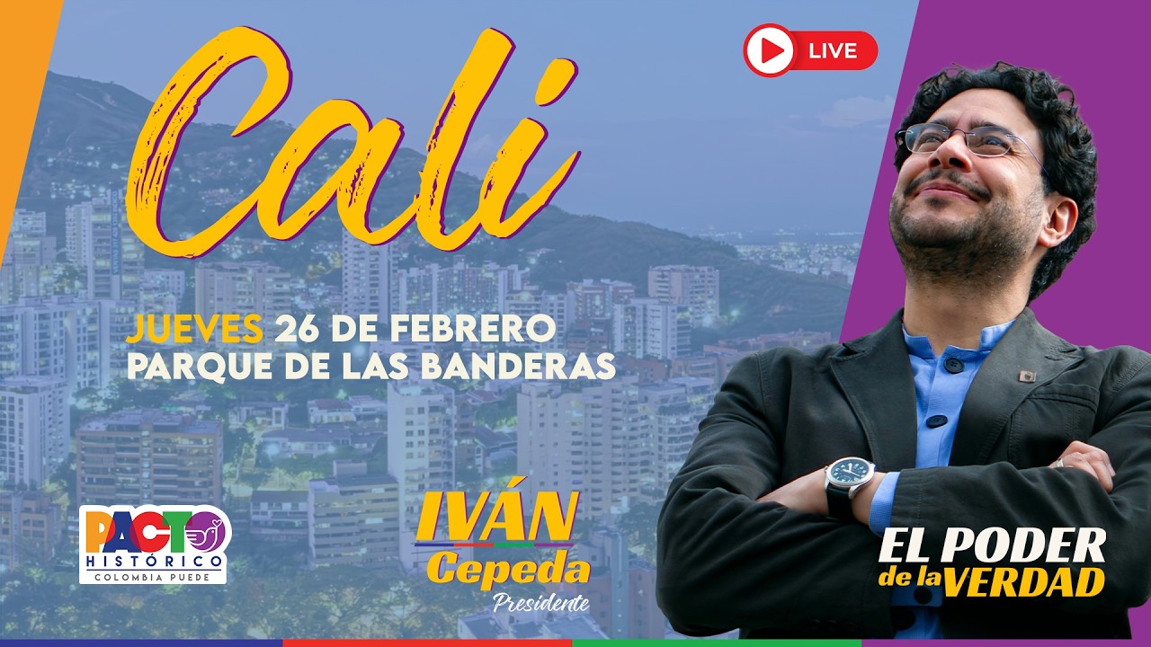 EN DIRECTO: IVÁN CEPEDA EN CALI