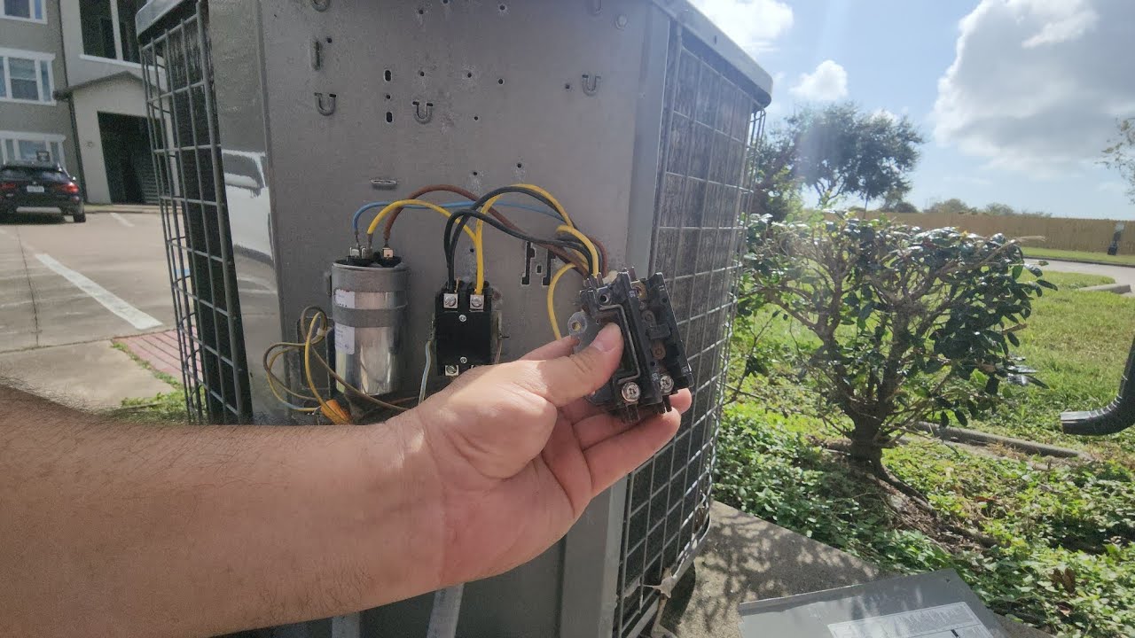 como probar un contactor de aire acondicionado cuando esta energizado con 240 voltios y 24 voltios