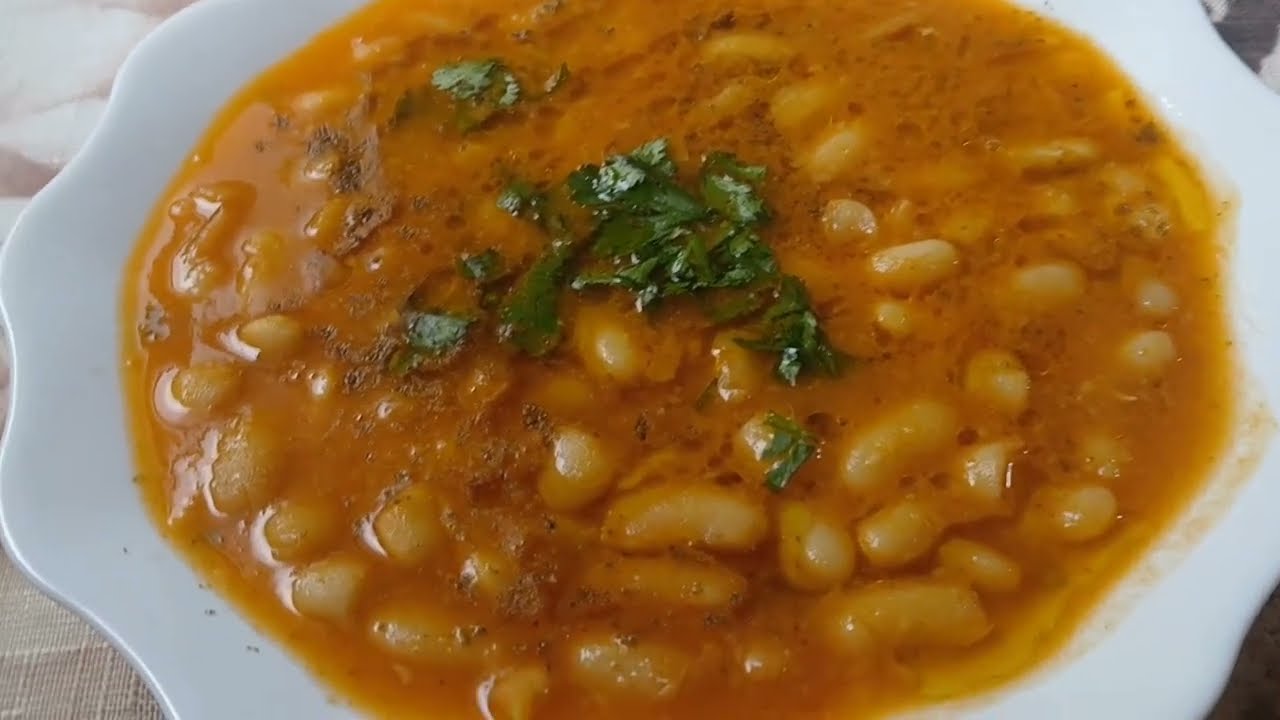 لوبيا بيضا  على طريقتي مع السر لي يخليها تجي عاقدا وبنينة من أول مرة 😋😋😋