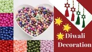 || Diwali Decoration IDEA || Pearl Star ⭐ IDEA || Home Decor IDEA ||