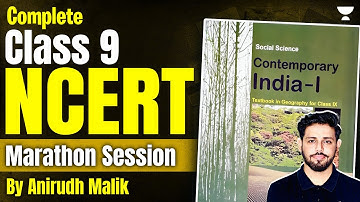 [NCERT Marathon] Complete Class 9 Geography NCERT | P1 | UPSC 2025 | By Anirudh Malik