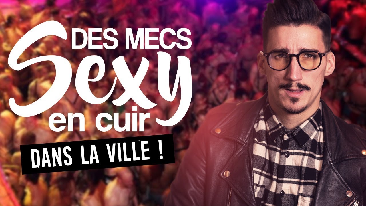 DES MECS S*** EN CUIR DANS LA VILLE !! (Leather Pride Anvers)