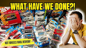 What have we done?! - Review of an INSANE Hot Wheels haul full of Mainliners, RLC, Premiums and more