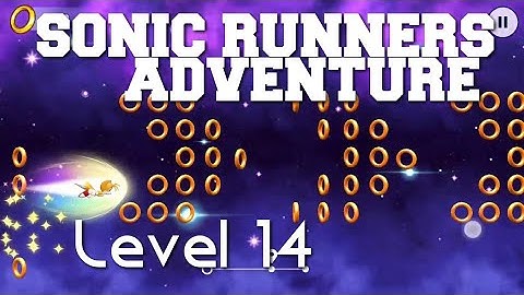 Sonic Runners Adventure Desert Ruins Level 14 Walkthrough Gameplay Android/iOS
