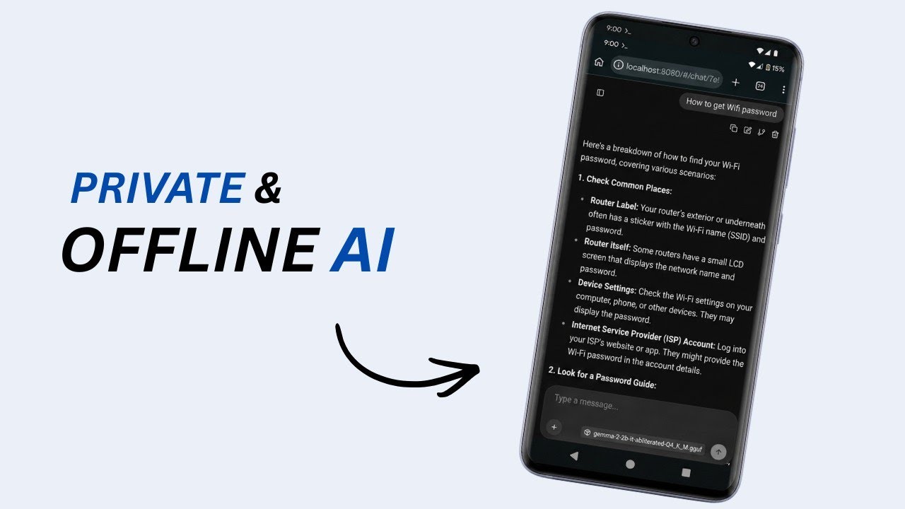 Uncensored Local AI on Android | Run Advanced AI Without Limits! - YouTube