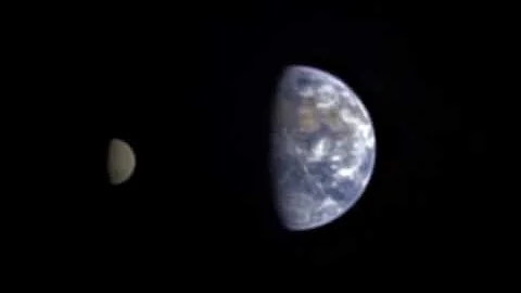 The Moon transiting Earth