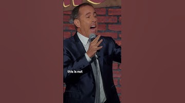 Jerry Seinfeld recalls his first joke #JerrySeinfeld