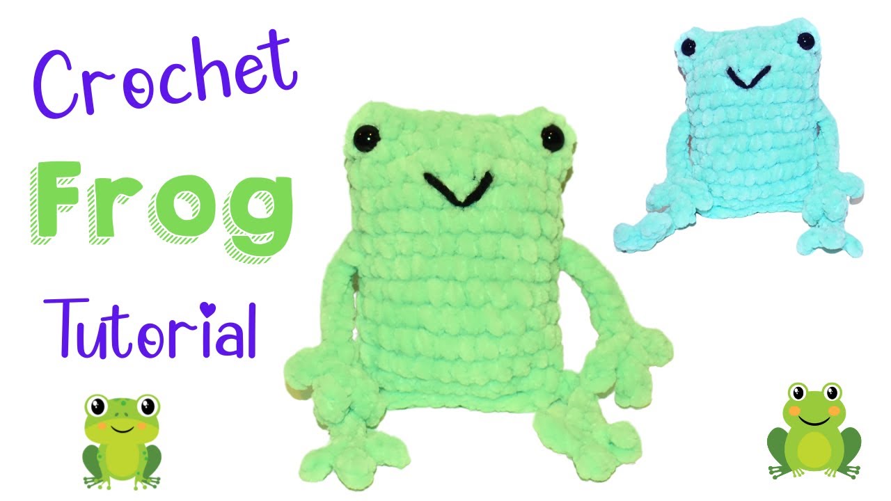 Jimmy the Frog Complete Crochet Kit