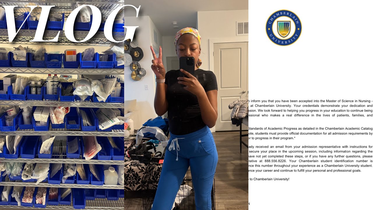 WEEKLY VLOG l week in the life of a med surg travel nurse & I got into ...