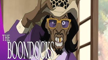 The Boondocks | A Pimp Named Slickback’s First Ever Appearance | Daily Laugh