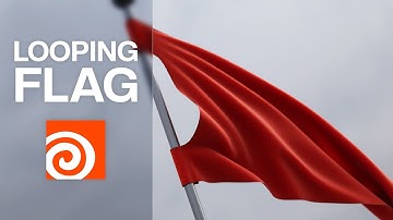 Looping Flag Animation in Houdini for Beginners