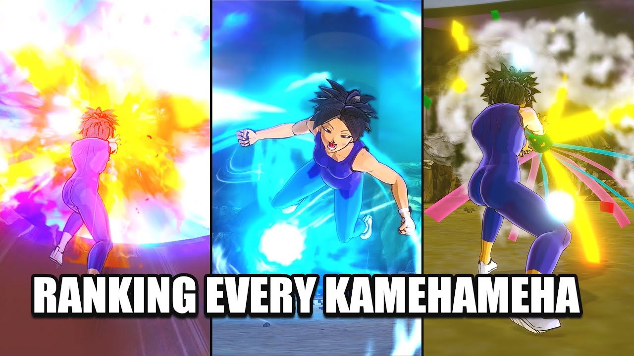 RANKING EVERY KAMEHAMEHA BY DAMAGE FROM WEAKEST TO STRONGEST