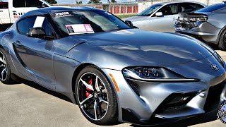 New Toyota Gr Supra 3.0 Premium Turbulence Gray Wred Interior