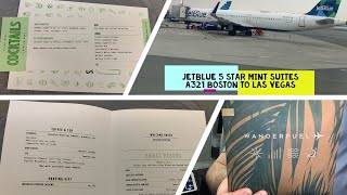 Celebrity Luxury Travel: Inside JetBlue's A321 Mint Suite on the Boston to Las Vegas Route! Net Worth
