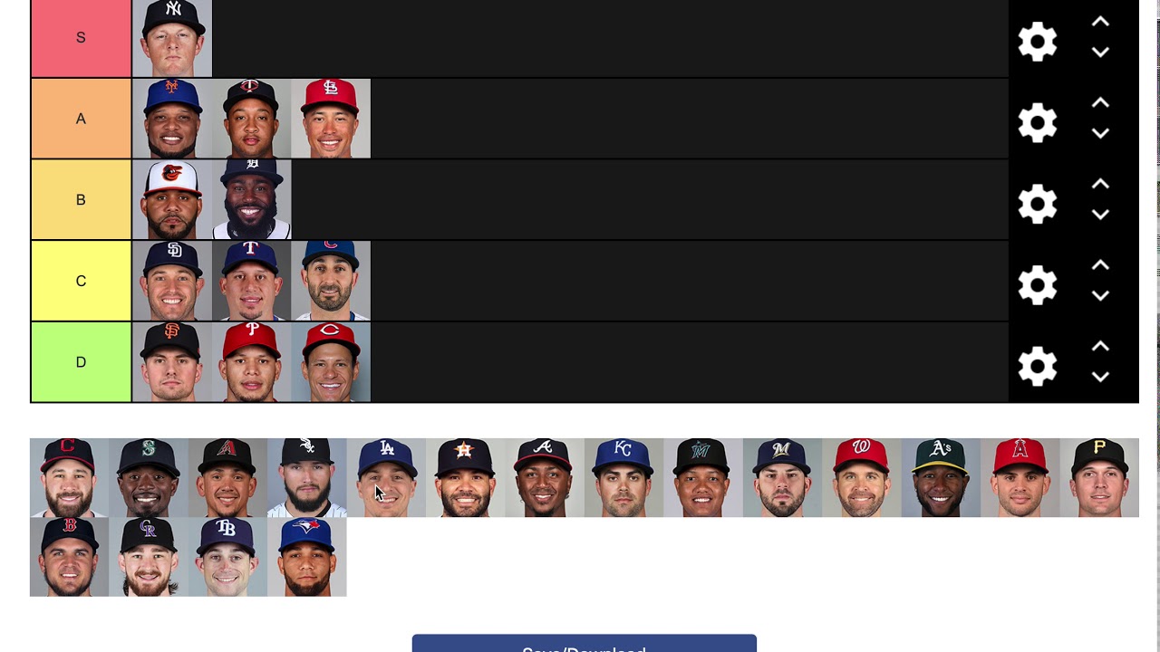 MLB second baseman tier list YouTube