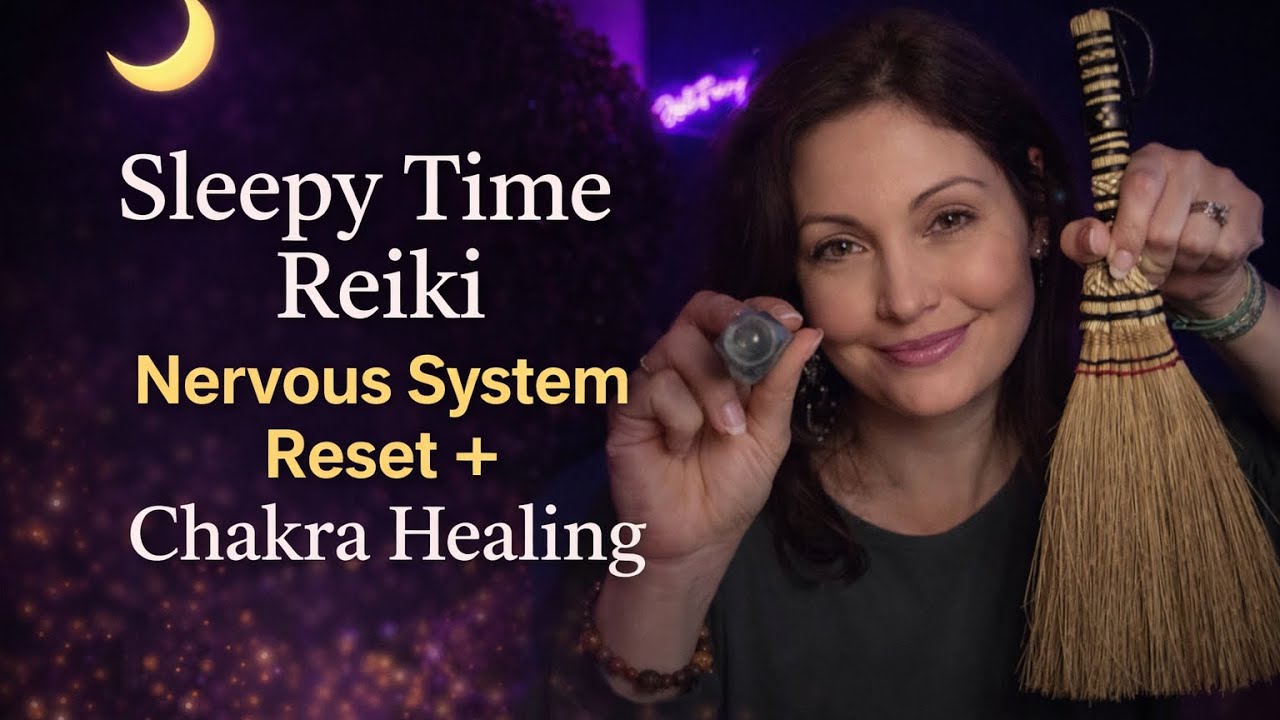 🌙 Sleepy Time Reiki for Insomnia | Nervous System Reset + Chakra Clearing (Live)