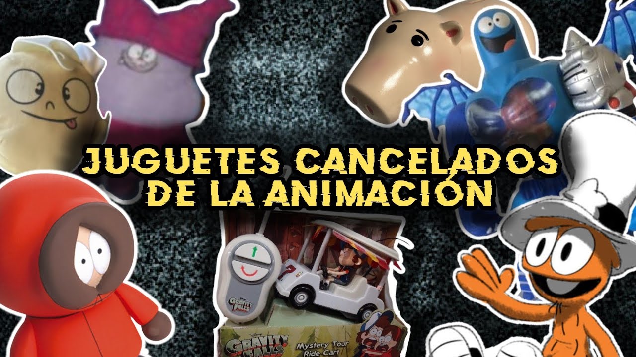 Juguetes cancelados de franquicias animadas (Series y Películas)