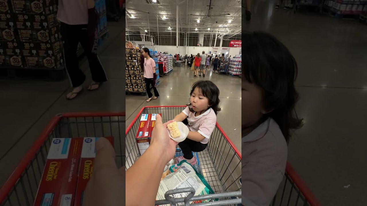  Familyvlog Enjoying Costco Samples So Much Even Took Mine