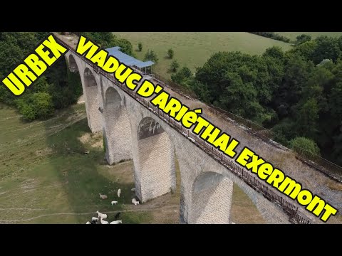 France : Viaduc d'Ariéthal Exermont.