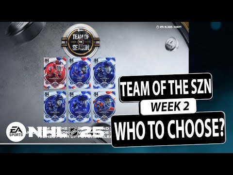NHL 25 HUT Team of the Season Week 2 WHO TO BUY?