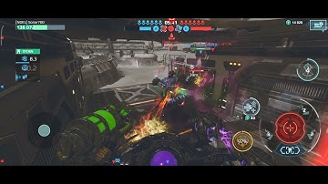 Puncher + toxin, Bane + magnetar on revenants, not too bad. #warrobots #walkingwarrobots #robotgame