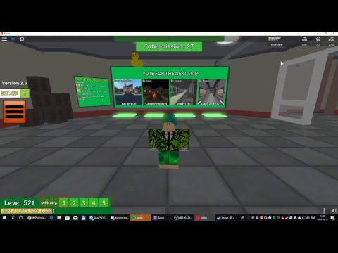 Playing Roblox Zombie Attack Youtube - playing roblox zombie attack