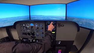 NUS-STAS (Single Engine Analog) ILS Approach VFR AP