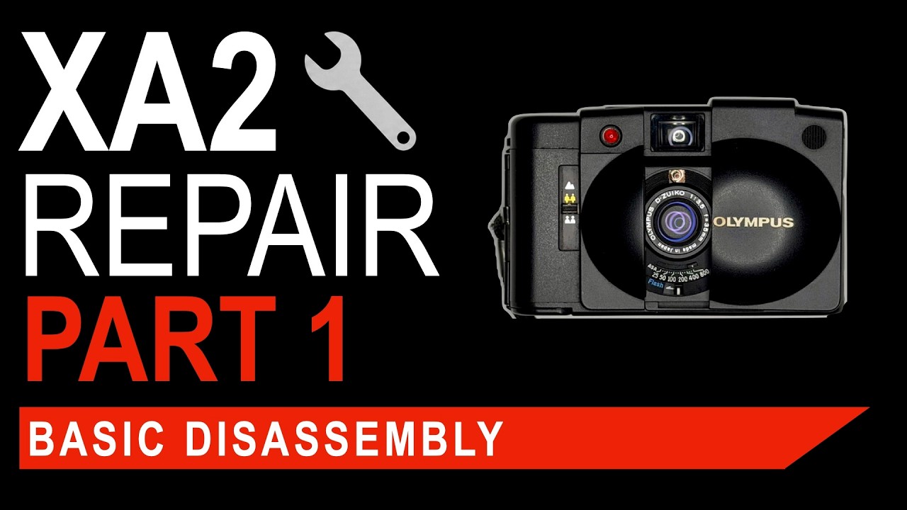 Olympus XA2 Repair Series – Part 1 – Basic Disassembly - YouTube
