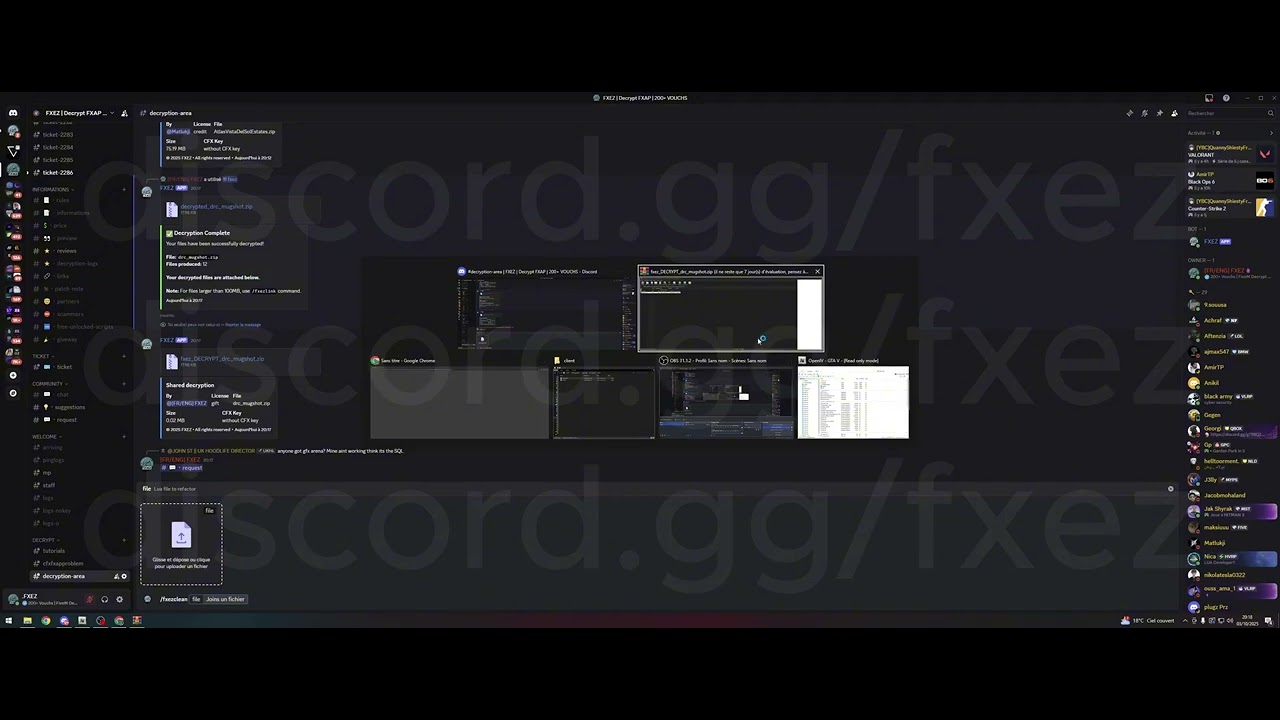 [FREE TRIAL] Keyless CFX FXAP Decryption 2025 | Dump & Decrypt & Unlock ...