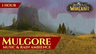 Mulgore - Music & Rain Ambience | World of Warcraft Classic