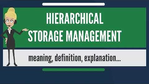 ITIL Part 11  What is HIERARCHICAL STORAGE MANAGEMENT